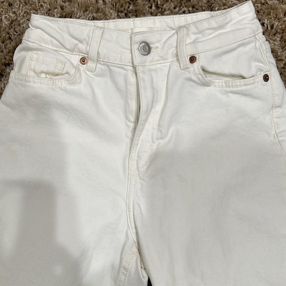 H&M Women's jeans, size 2, white - Picture 5 of 7